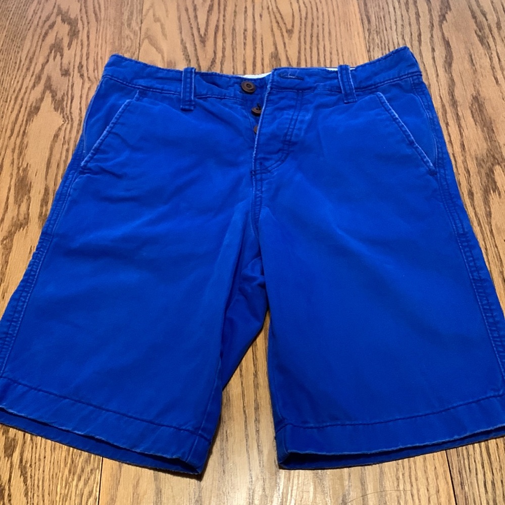 Hollister Royal blue button fly shorts Size 28